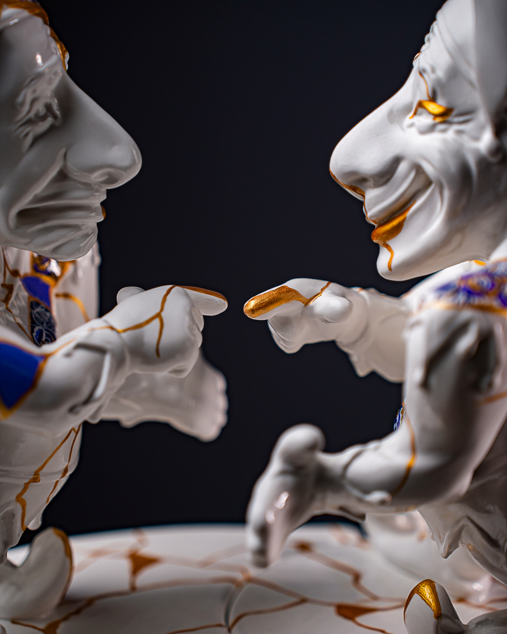 Statuette Gemini – Zodiac Kintsugi