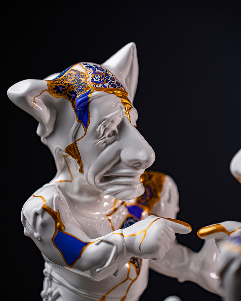 Statuette Gemini – Zodiac Kintsugi