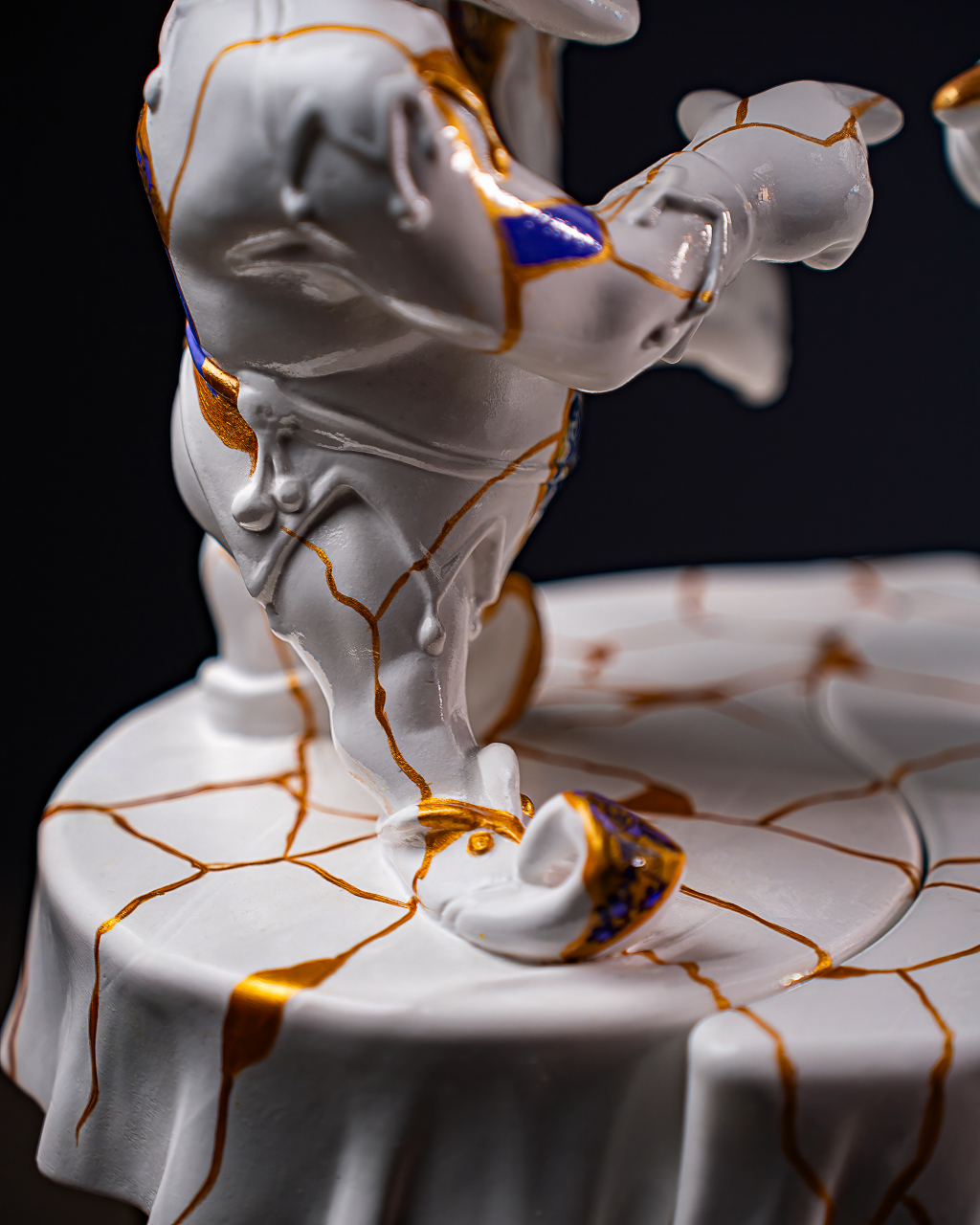 Statuette Gemini – Zodiac Kintsugi