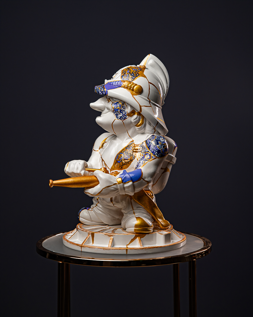 Statuette Aquarius – Zodiac Kintsugi