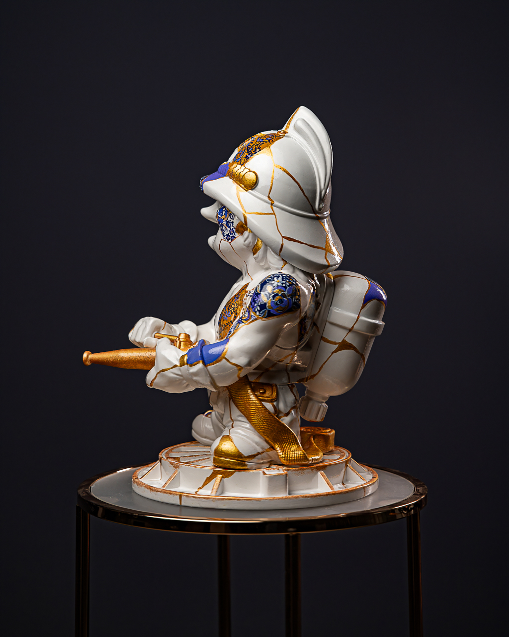 Statuette Aquarius – Zodiac Kintsugi