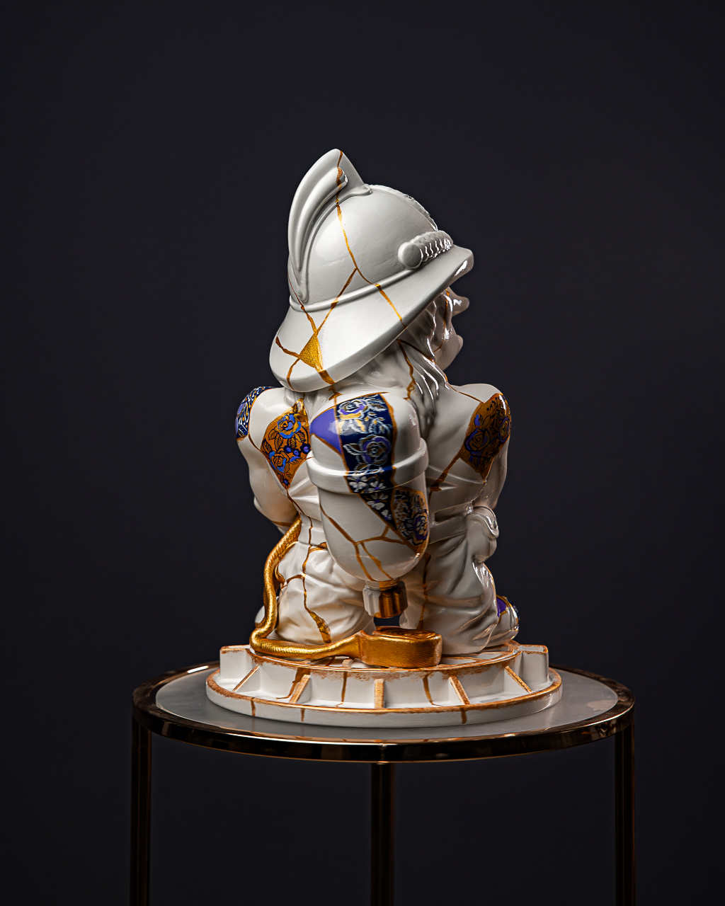 Statuette Aquarius – Zodiac Kintsugi