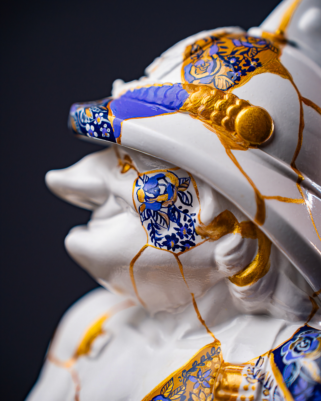 Statuette Aquarius – Zodiac Kintsugi