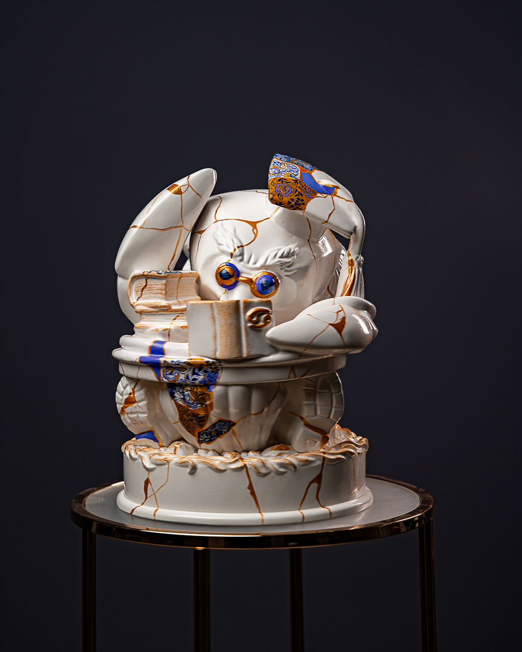 Statuette Cancer – Zodiac Kintsugi