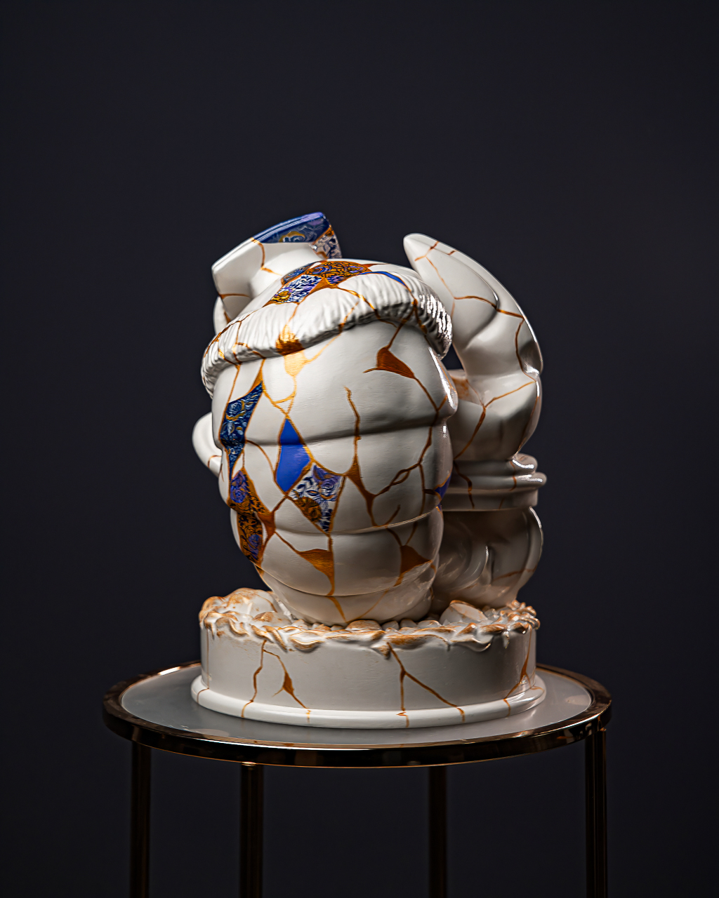 Statuette Cancer – Zodiac Kintsugi