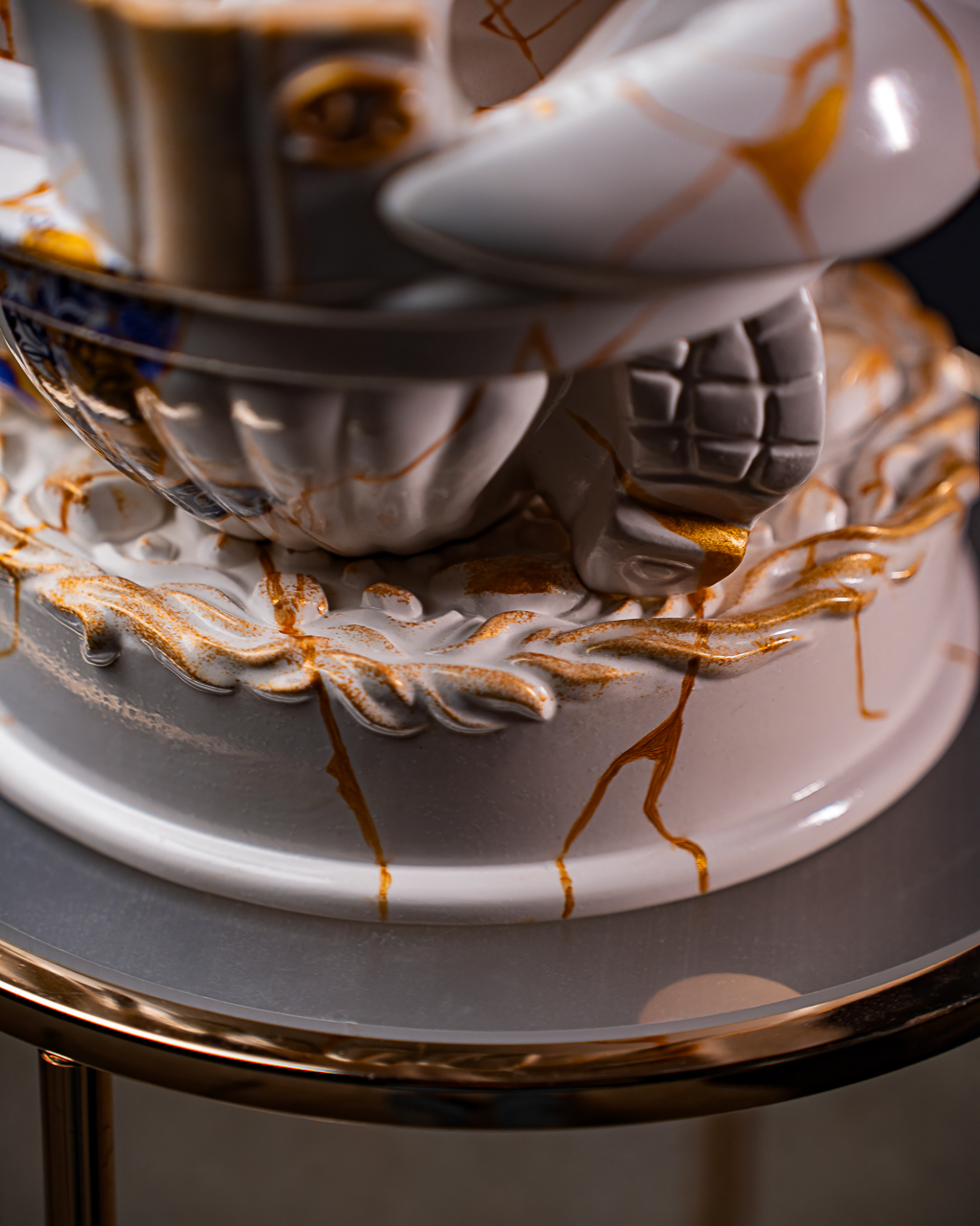 Statuette Cancer – Zodiac Kintsugi