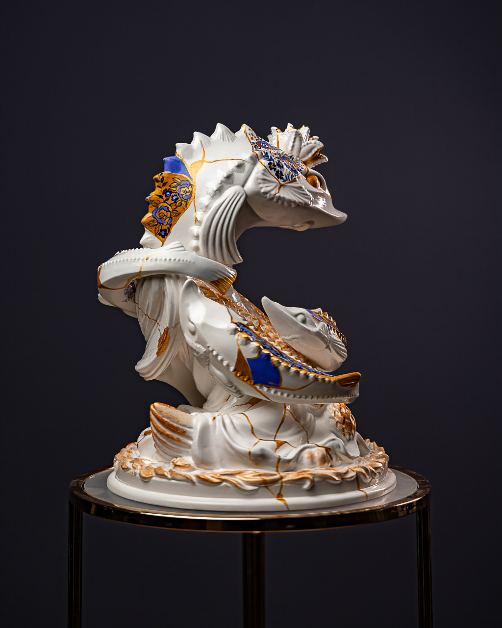 Statuette Pisces – Zodiac Kintsugi