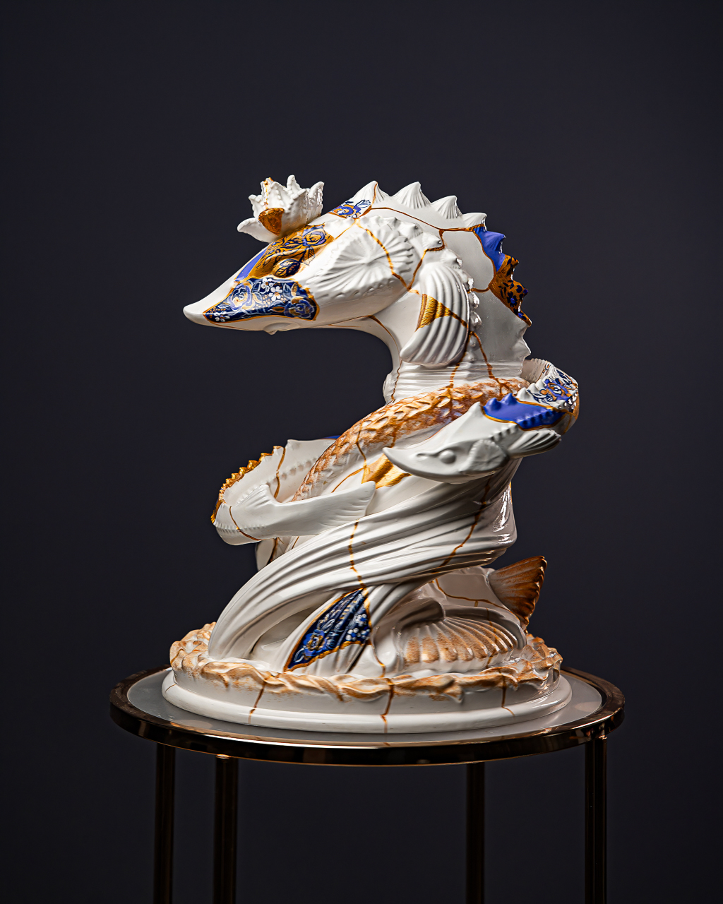 Statuette Pisces – Zodiac Kintsugi
