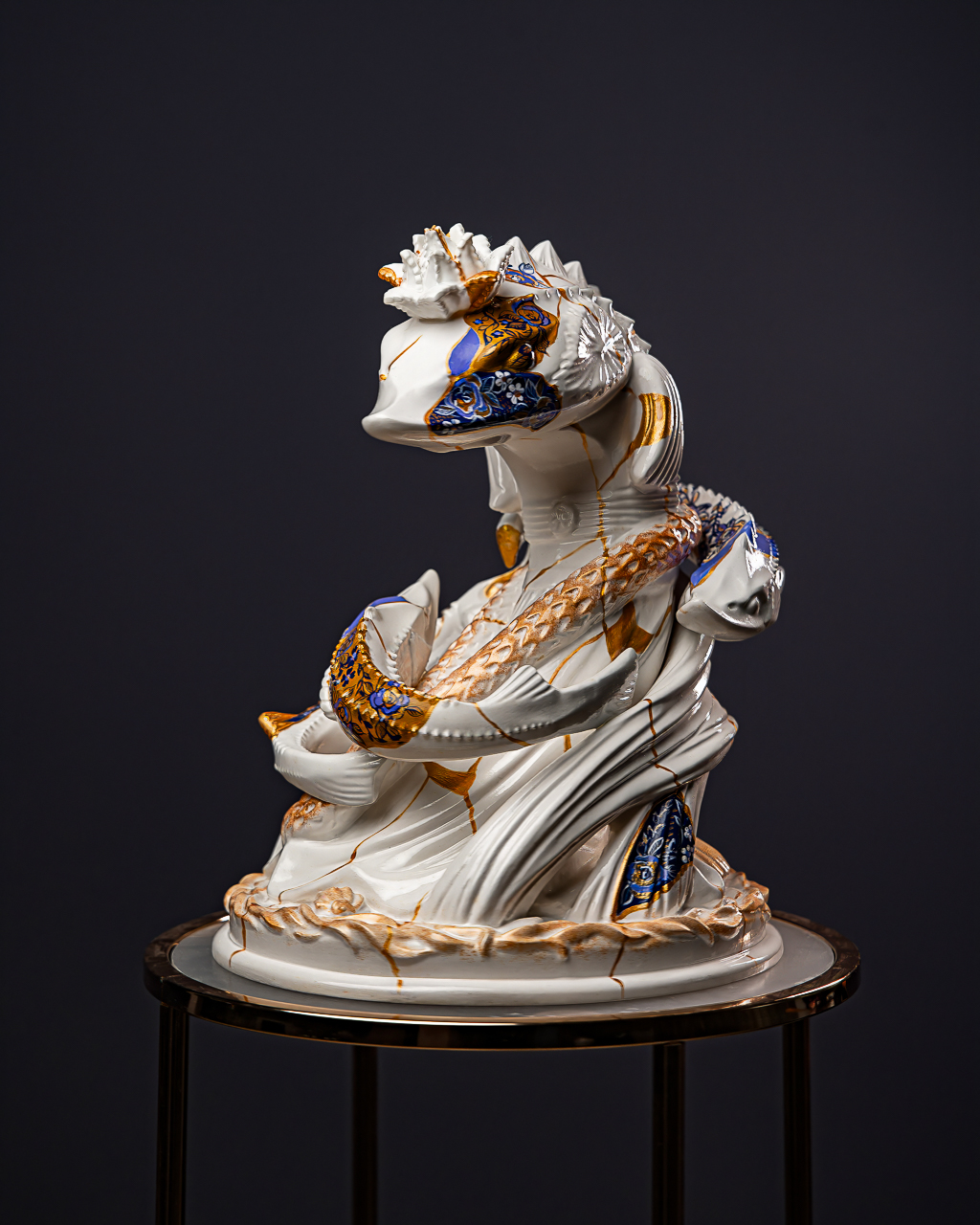 Statuette Pisces – Zodiac Kintsugi