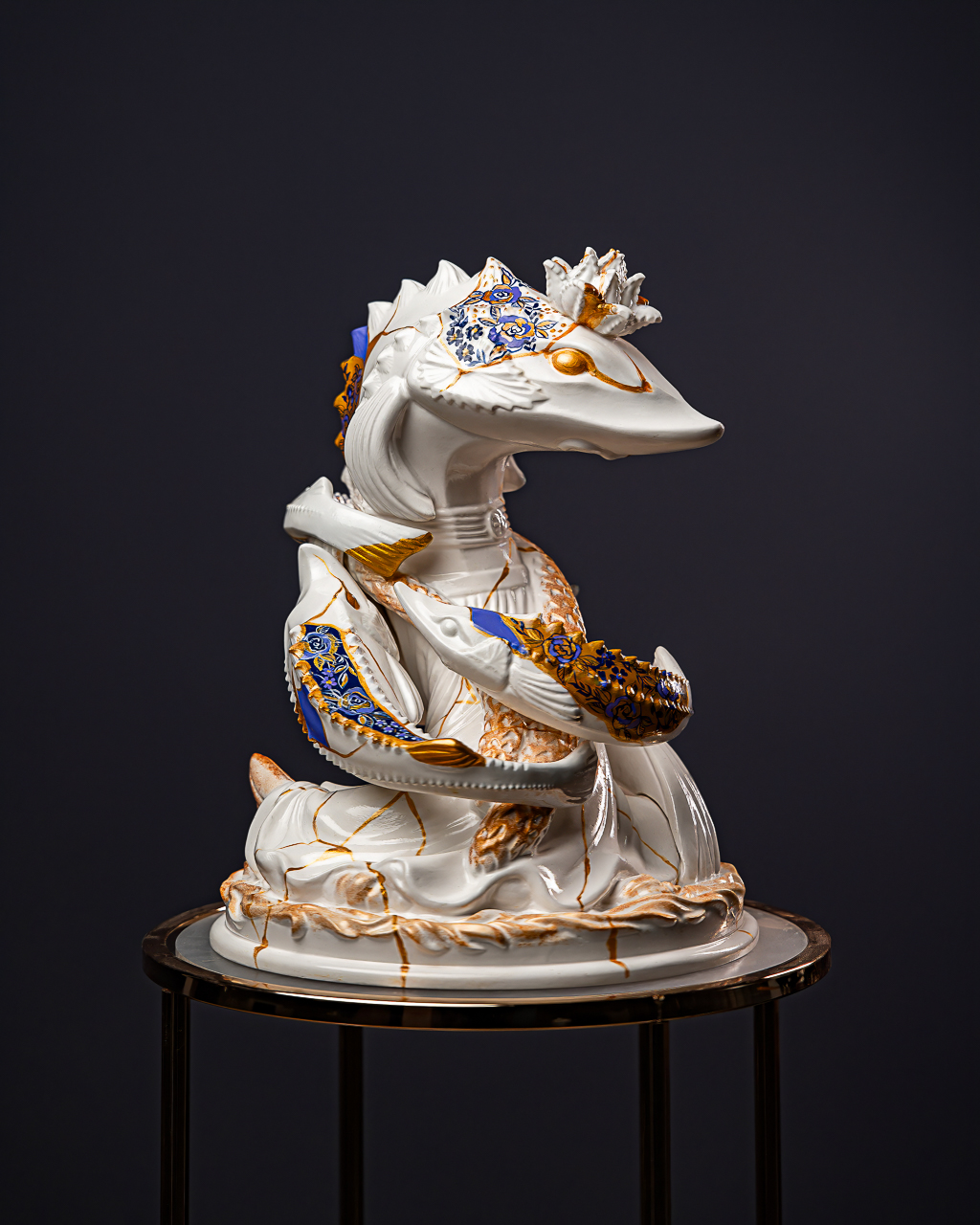 Statuette Pisces – Zodiac Kintsugi