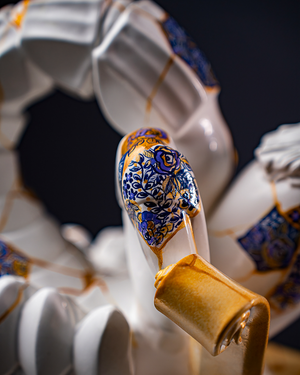 Statuette Scorpio – Zodiac Kintsugi