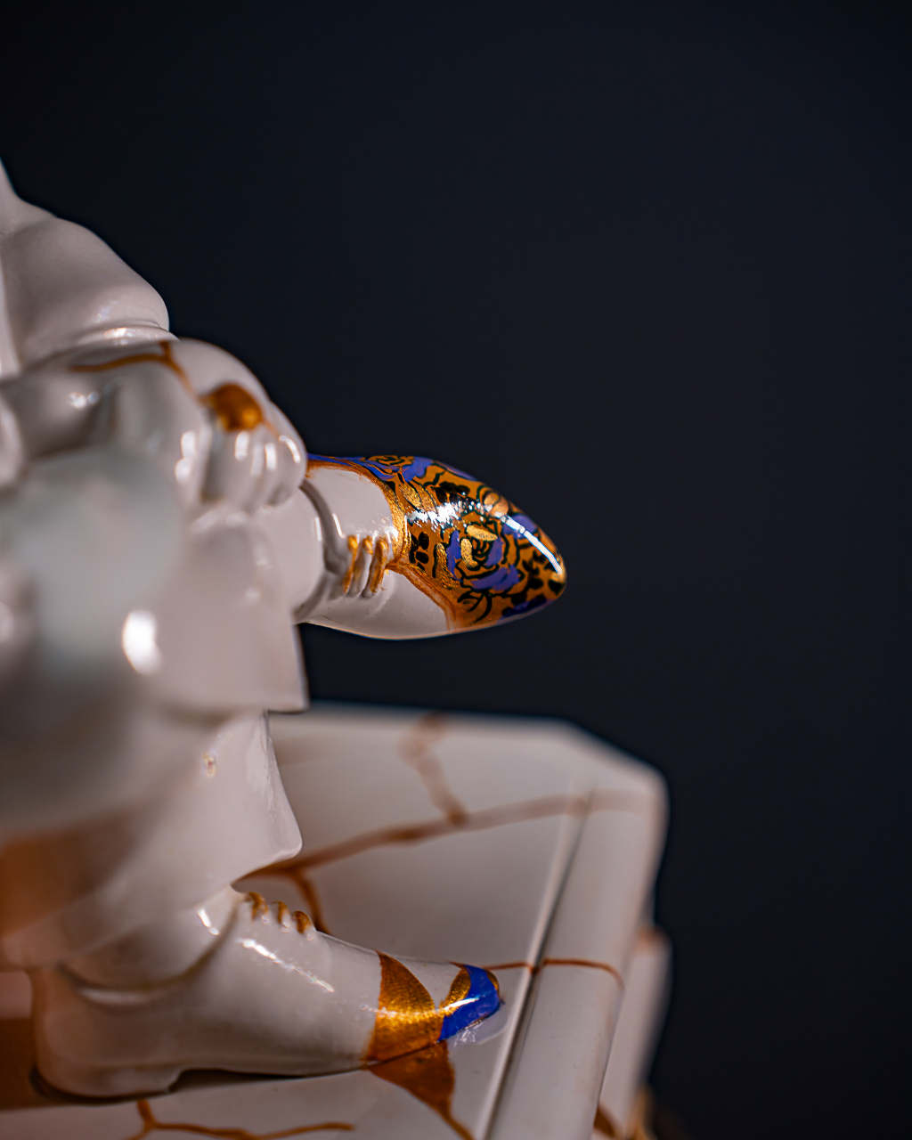 Statuette Taurus – Zodiac Kintsugi