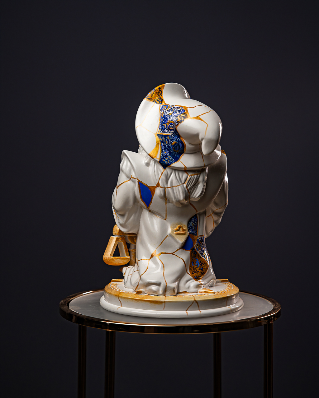 Statuette Libra – Zodiac Kintsugi