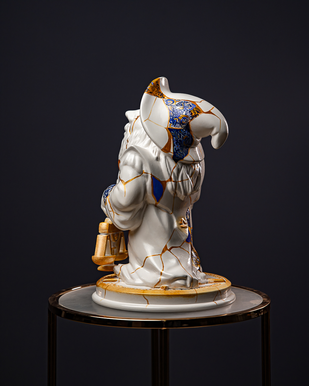 Statuette Libra – Zodiac Kintsugi