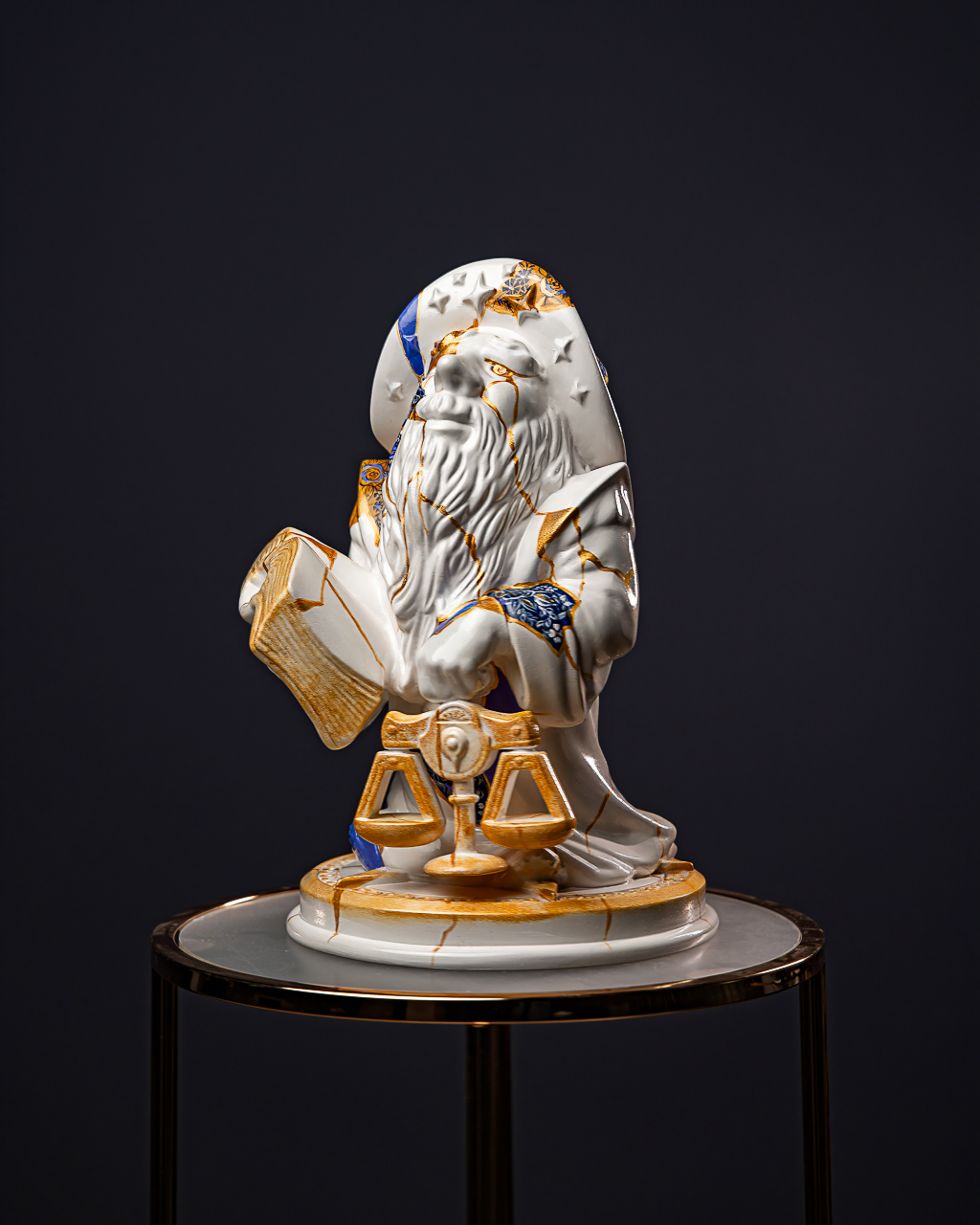 Statuette Libra – Zodiac Kintsugi