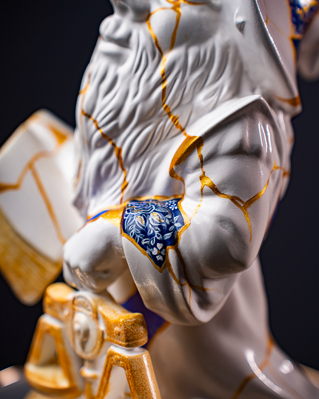 Statuette Libra – Zodiac Kintsugi